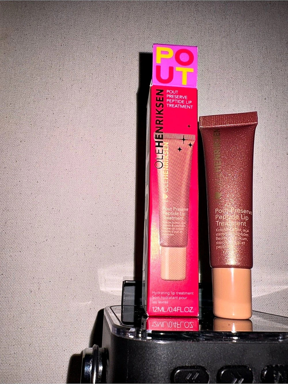 Ole Henriksen Pout Preserve Peptide Lip Treatment Pink & Brown